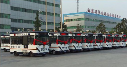 深圳公安局啟用鴻馬流動警務(wù)室