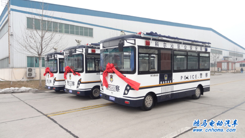內(nèi)蒙古通遼鴻馬移動警務室發(fā)車——加強科技警務 深化平安建設